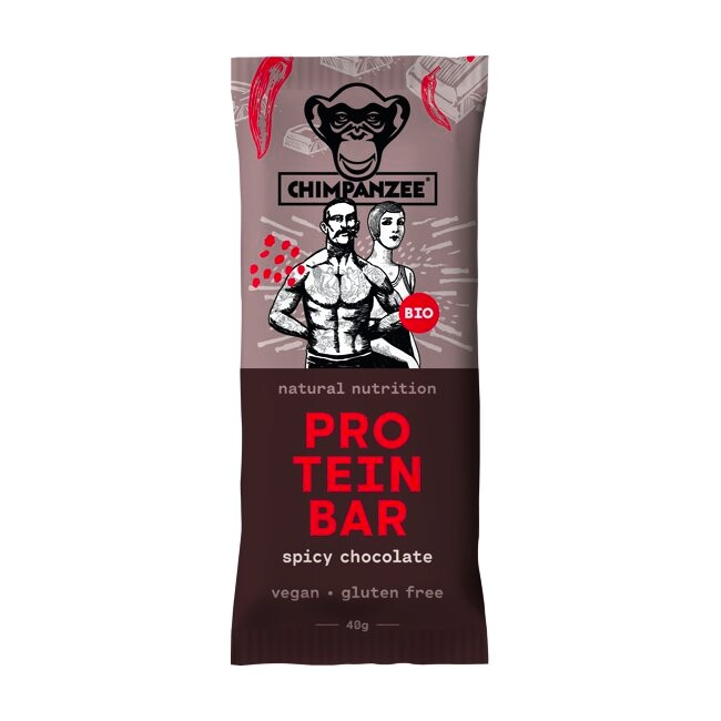 Chimpanzee Bio Protein Bar Spicy Chocolate 40g