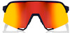 Cyklistické okuliare 100% Speedcraft S3 tmavomodro-oranžové