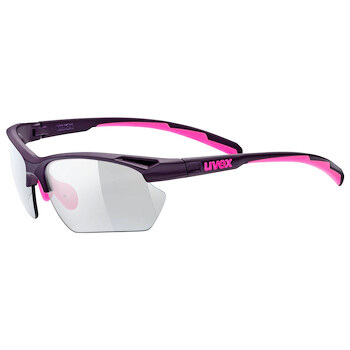 Cyklistické okuliare Uvex Sportstyle 802 Small Vario fialovo-ružové