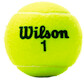 Detské tenisové loptičky Wilson Roland Garros Green (4 ks)