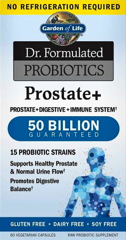 Garden of Life Dr. Formulated Probiotiká - prostata 60 kapsúl