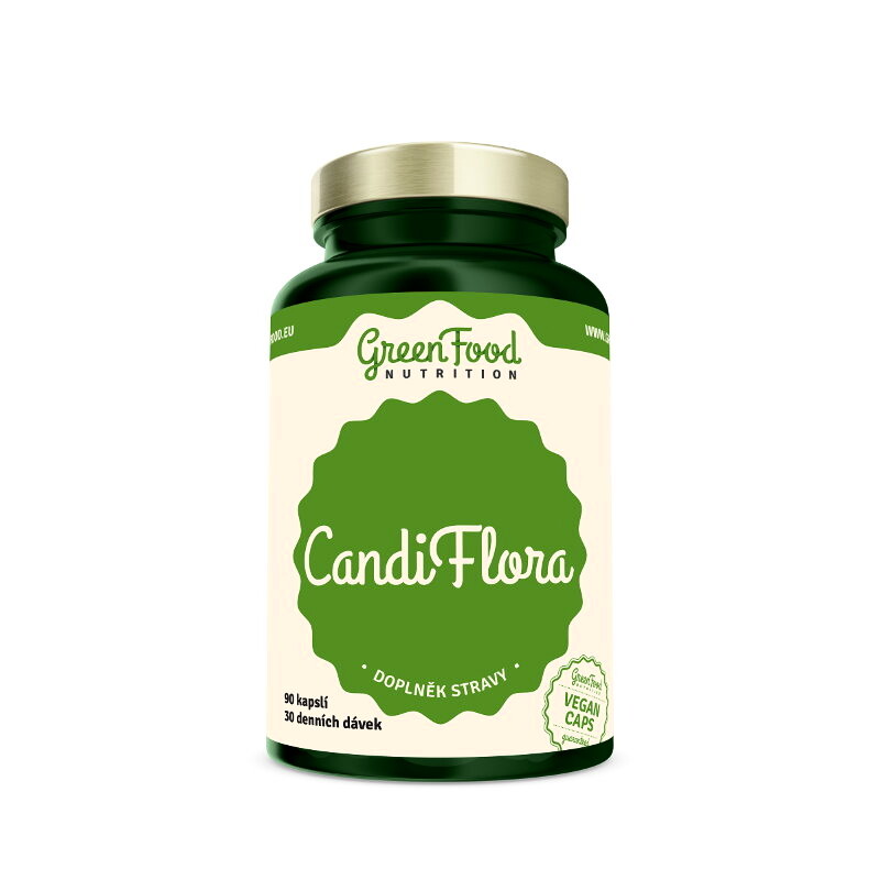 GreenFood CandiFlora 90 kapsúl
