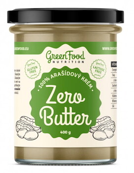 GreenFood Zero Butter Arašidový krém 400 g