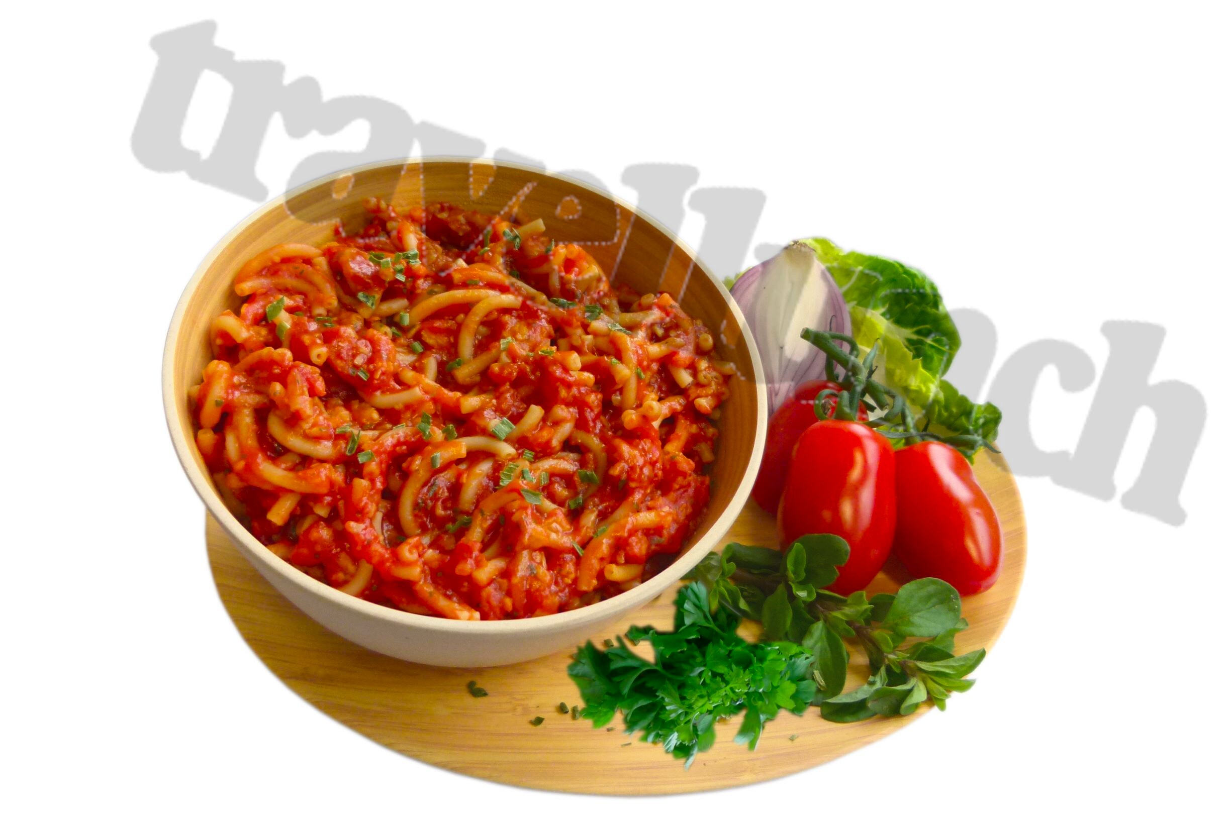 Jedlo Travellunch Špagety Bolognese Dvojité