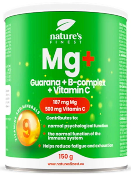 Nutrisslim Magnesium + Guarana + B - Complex + Vitamín C 150 g