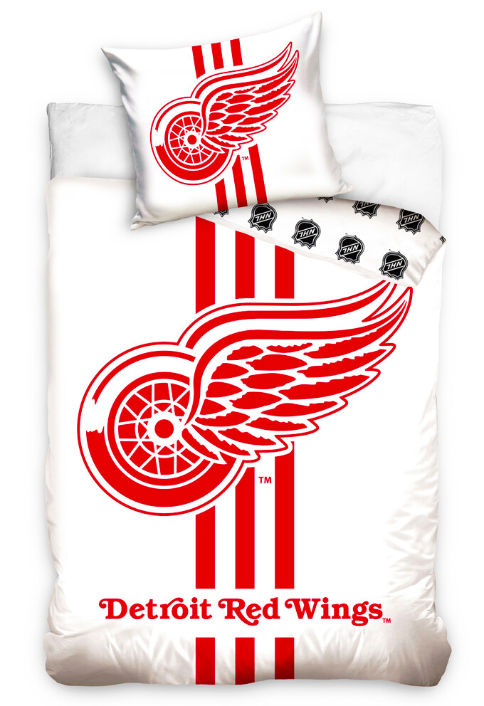 Obliečky NHL Detroit Red Wings White