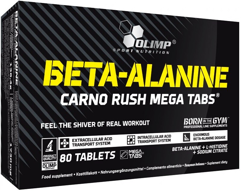 Olimp Beta-Alanine Carno Rush 80 kapsúl