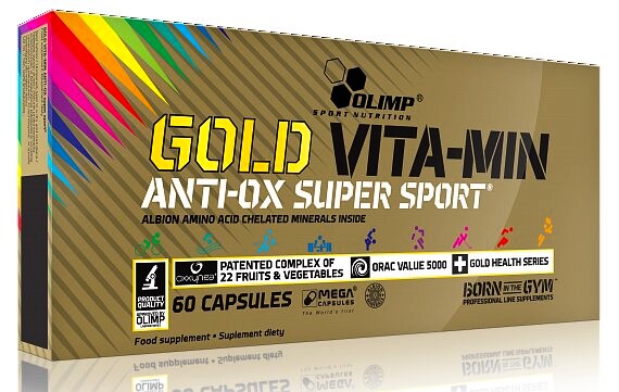 Olimp Gold Vita-Min Anti-Ox 60 kapsúl