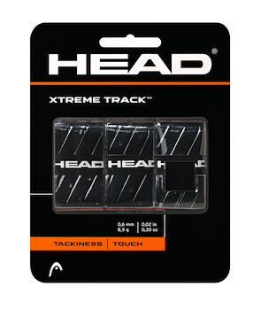 Omotávka na rakety vrchná Head Xtreme Track Black 3 ks