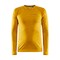 Pánske tričko Craft Core Dry Active Comfort LS Yellow