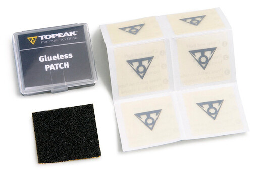 Samolepiace záplaty Topeak FlyPaper Glueless Patch Kit