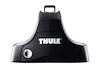 Strešný nosič Thule s hliníkovou tyčou čierny MITSUBISHI L 200 4-dr Double-cab s holou strechou 00-05