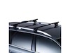 Strešný nosič Thule s oceľovou tyčou TOYOTA Corolla 5-dr kombi so strešnými lyžinami (hagusy) 02-06