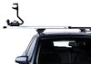 Strešný nosič Thule s teleskopickou tyčou SSANGYONG Rodius 5-dr SUV so strešnými lyžinami (hagusy) 04-12
