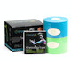 Tejpovacia páska BronVit Sport kinesiology tape balení 2 x 6m – classic –  modrá + zelená