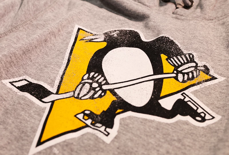 Tričko s vintage logom Pittsburgh Penguins
