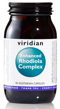 Viridian Enhanced Rhodiola Complex (Rozchodnica ružová s adaptogénmi) 90 kapsúl