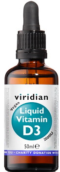 Viridian Liquid Vitamin D 50 ml