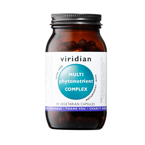 Viridian Multi Phytonutrienty Complex (Superantioxidant) 60 kapsúl