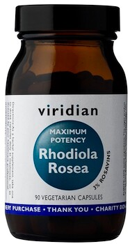 Viridian Rhodiola Rosea Maximum potency 90 kapsúl